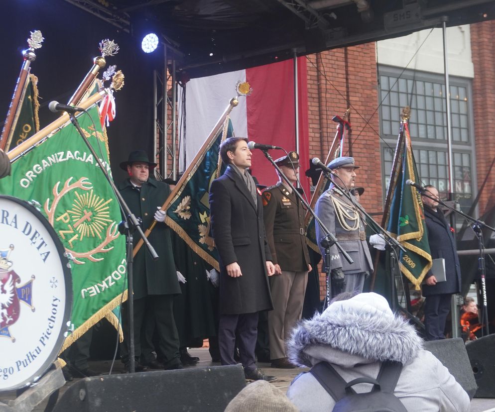 Łódzki Piknik Niepodległościowy. Mieszkańcy świętowali w Manufakturze [ZDJĘCIA]