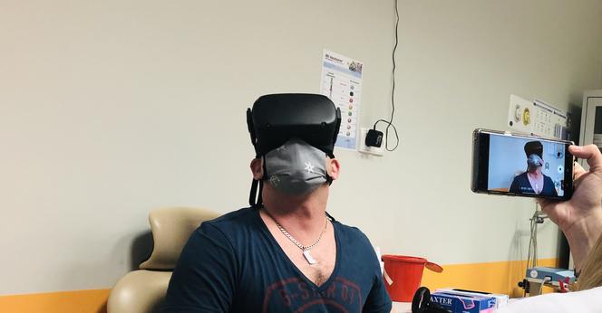 Okulary VR w służbie pacjentowi „VR-em w raka”