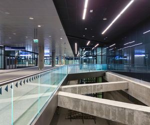 Pierwszy podziemny przystanek tramwajowy w Warszawie (listopad 2025)