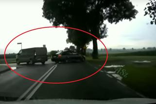 Kierowca BMW ledwo uchronił się przed groźnym wypadkiem. Było naprawdę blisko. Zobaczcie [WIDEO]