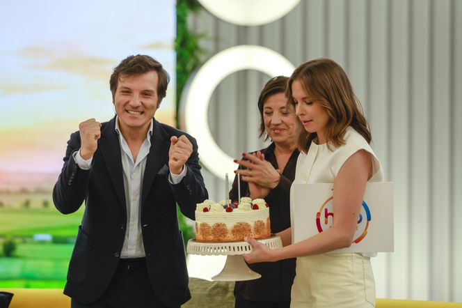 Syn Piotra Gąsowskiego i Hanny Śleszyńskiej w "Halo, tu Polsat"