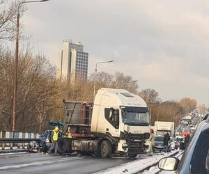 Wypadek na DK 94 w Sosnowcu