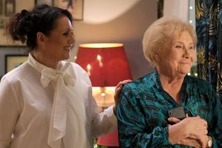 Święta w M jak miłość odcinek specjalny. Barbara (Teresa Lipowska), Marysia (Małgorzata Pieńkowska)