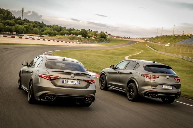 Alfa Romeo Giulia Quadrifoglio „NRING" i Stelvio Quadrifoglio „NRING"