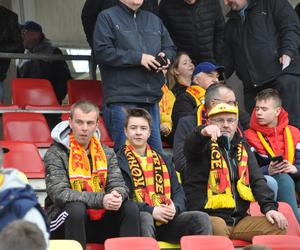 Korona Kielce - Jagiellonia Białystok. Zółto-czerwone derby w obiektywie