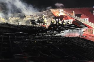 Na miejscu zdarzenia w gminie Stoczek Łukowski interweniowało w sumie 19 pojazdów ratowniczo-gaśniczych i 92 strażaków