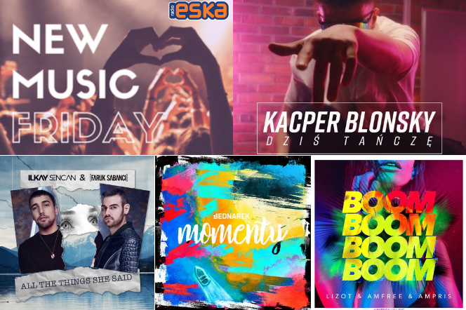 Kacper Blonsky, Kamil Bednarek i dwa wielkie hity w nowych wersjach w New Music Friday w Radiu ESKA!