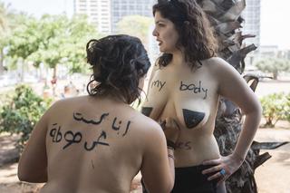 Protest Femen w Tel Awiwie