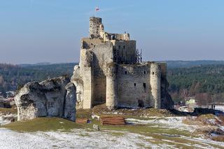 Zamek w Mirowie - zdjęcia. Zobacz średniowieczny zamek ze szlaku Orlich Gniazd