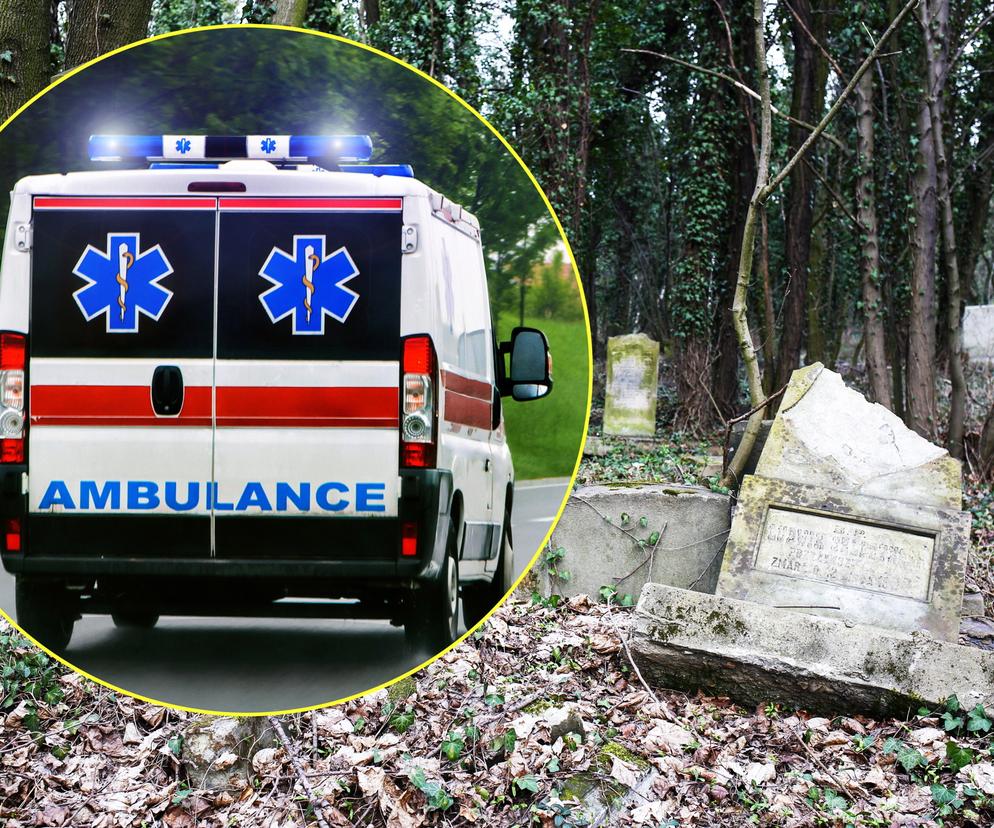 Płyta nagrobna przygniotła 5-letnią dziewczynkę. Wypadek na Starym Cmentarzu w Słupsku