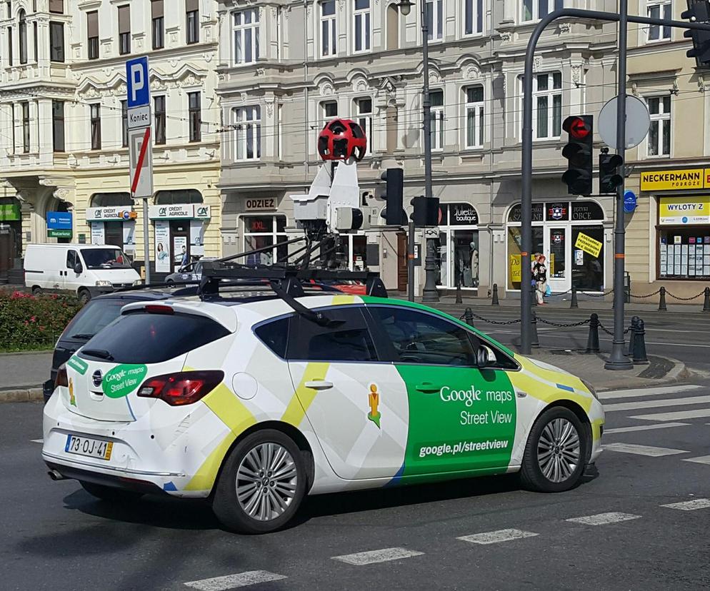 Auta Google na Śląsku. Tam będą jeździć do listopada