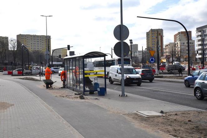 Remont ulicy Kujawskiej w Bydgoszczy trwa. Rozpoczęły się prace przy zieleni