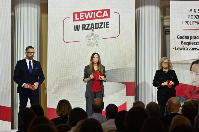  Konwencja rządowej Lewicy w Hotelu Belotto w Warszawie