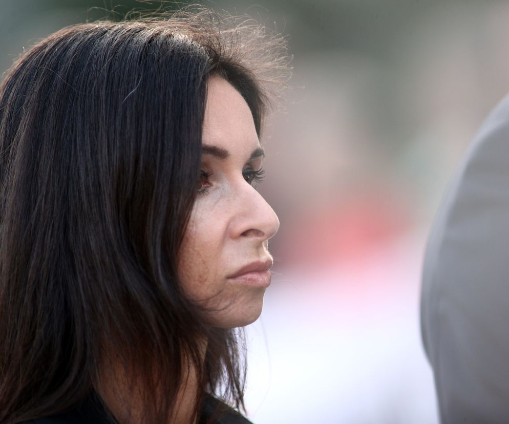 Marta Kaczyńska w Łazienkach