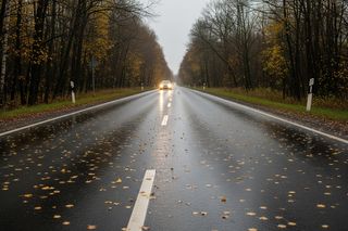 Jesienna aura na drogach. Co zmienia się dla kierowców i pieszych?