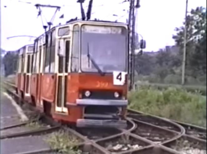 Tak wyglądały śląskie tramwaje w 1990 roku!