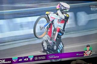 Jason Doyle nie wytrzymał po atakach kibiców. Wulgarny gest! Gorący mecz w PGE Ekstralidze