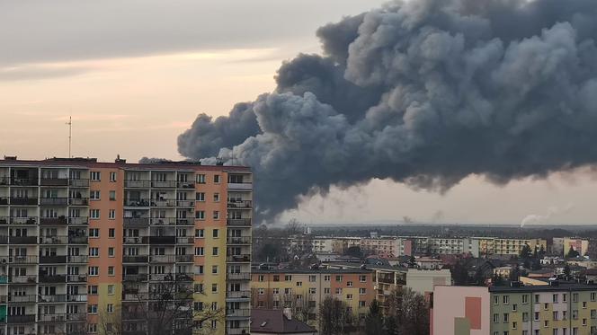 Pożar Cersanit 10.02.2022