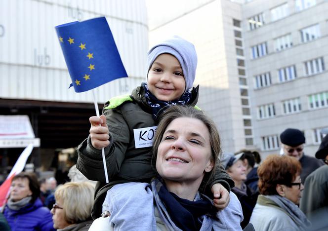 Manifestacja KOD - Katowice