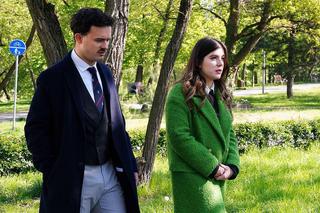 Barwy szczęścia, odc. 2896: Agata (Natalia Zambrzycka), Ignacy Kieliszewski (Olaf Staszkiewicz)