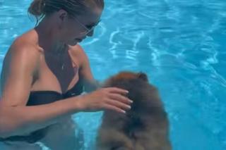 Joanna Racewicz w basenie