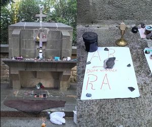 Szokujące odkrycie na cmentarzu w Małopolsce. Mieszkańcy mówią o sekcie i czarnej magii