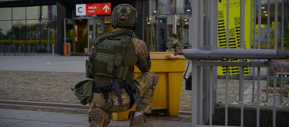 Zamach podczas Targów w Gdańsku. Policjanci przećwiczyli specjalne działania. Zobaczcie, jak wyglądały ćwiczenia!