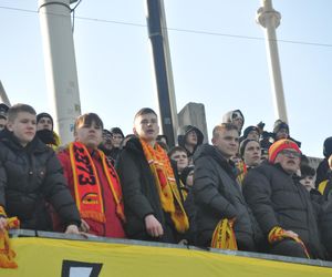 Korona Kielce - Motor Lublin. Kibice na Exbud Arenie