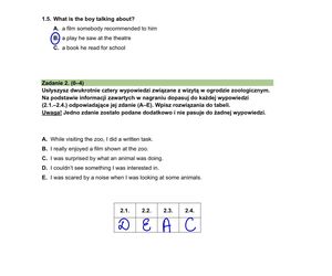 Egzamin ósmoklasisty język angielski 2025: ODPOWIEDZI i ARKUSZE CKE [15.05.2025]