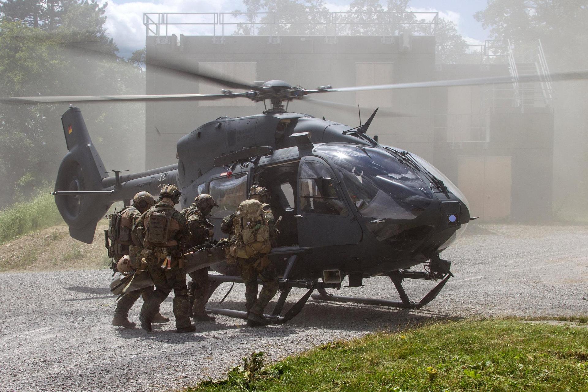 NIemiecki śmigłowiec H145M LUH