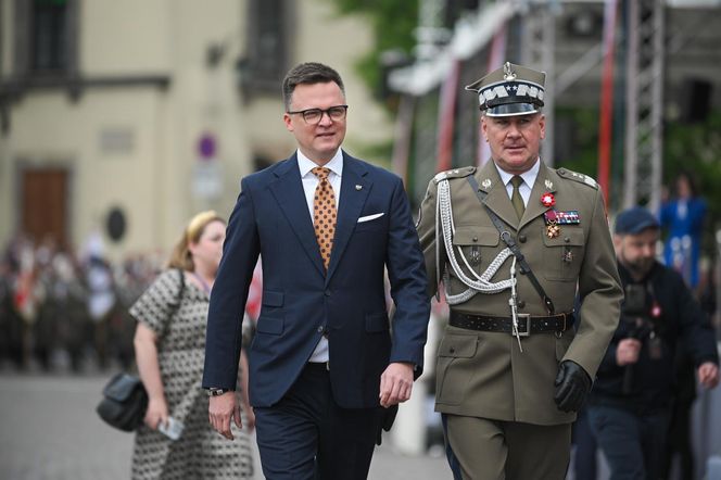 Uroczystości na pl. Zamkowym w Warszawie (3.05.2025)