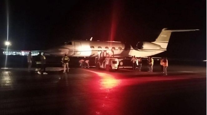 Pękła opona w smaolocie z prezydentem.