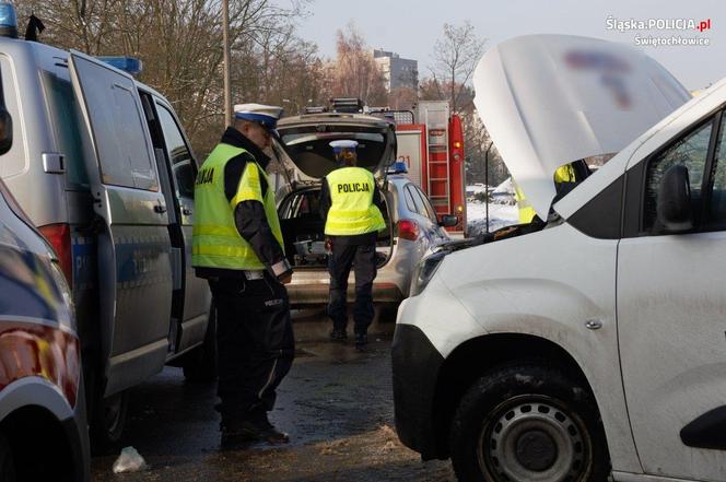 Wypadek w Świętochłowicach 