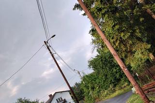 Gwałtowna burza w Żywcu