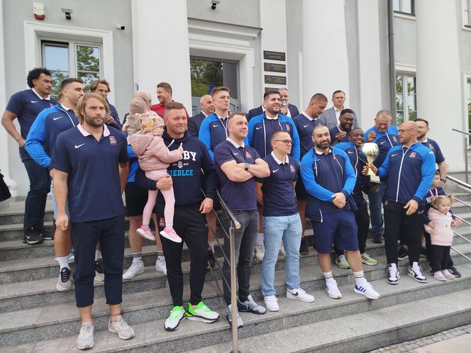 Społeczność sportowców i kibiców rugby z Siedlec uczciła największy z dotychczasowych sukcesów w historii klubu