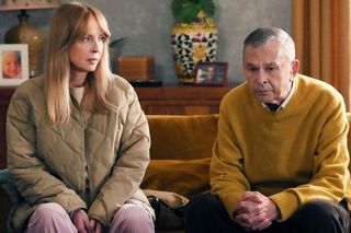 Barwy szczęścia, odc. 3166. Czesław (Marian Jaskulski), Agnieszka (Katarzyna Tlałka)