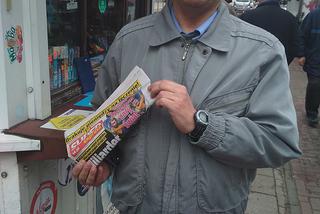 Nie widzę, ale czytam Super Express