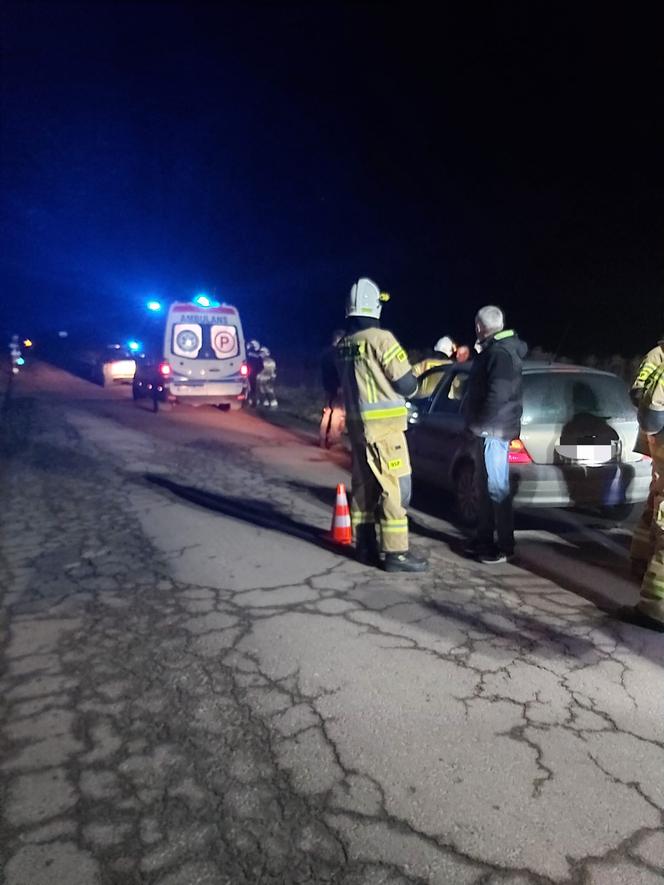 Iwanowice. Niepełnosprawny na wózku potrącony przez samochód. Ważny apel strażaków