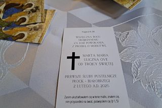 Śluby pustelnicze siostry Marty