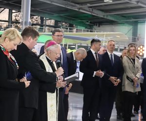 Abp Jędraszewski pobłogosławił Heksagon – nowy hangar Muzeum Lotnictwa Polskiego w Krakowie