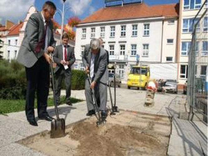 rynek w Koszalinie - prace archeologiczne