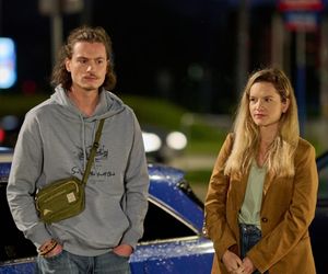 Na Wspólnej odc. 4082. Kasia (Julia Chatys), Piotr (Krzysztof Świłpa)