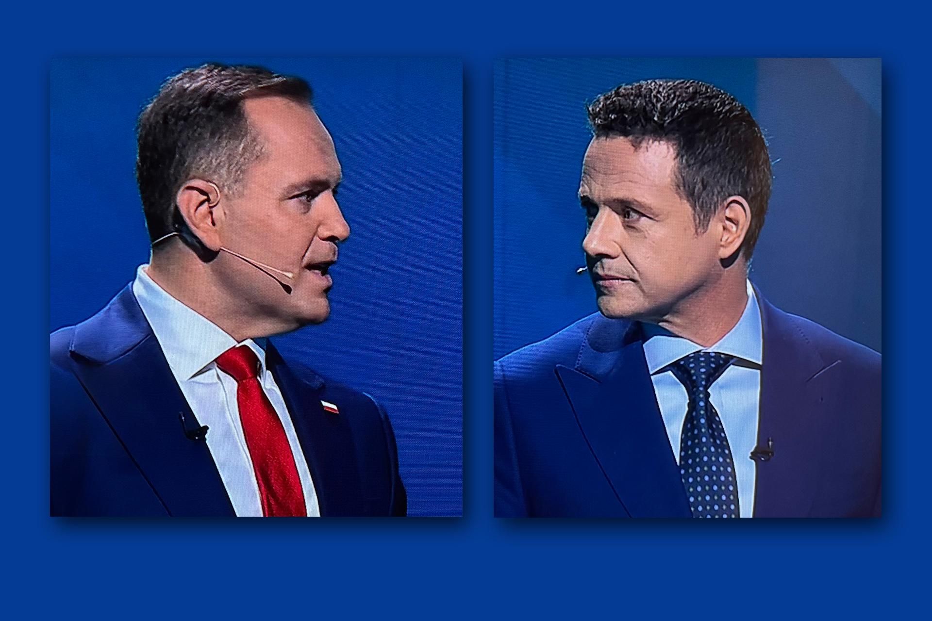 Ostre starcie Trzaskowskiego z Nawrockim w TVP. „Wy byście pana Jerzego wygonili z d…