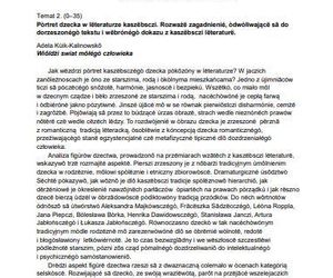 Matura język kaszubski 2025 ARKUSZE CKE