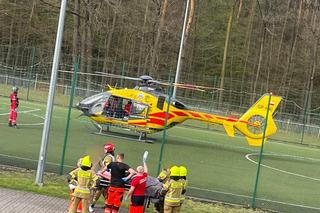 O krok od tragedii w Kraśniku. Nastolatek nadział się na ogrodzenie