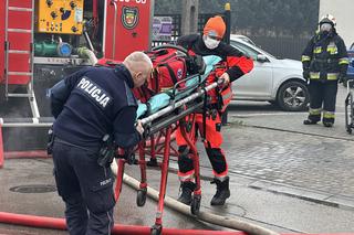 Potworny pożar w Markach. Strażacy znaleźli zwęglone zwłoki