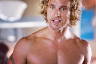 Matthew McConaughey unika siłowni