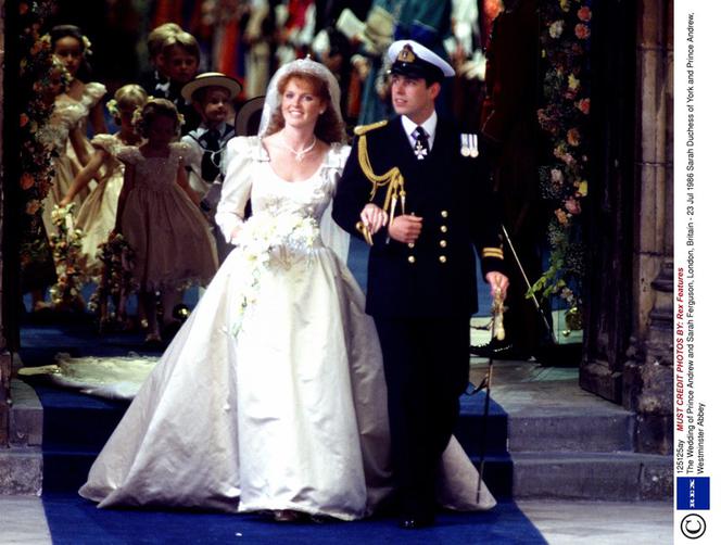 Ślub księcia Andrzeja i Sarah Ferguson 