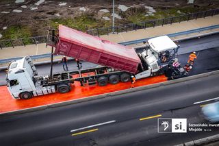 Remont Trasu Zamkowej - listopad 2025