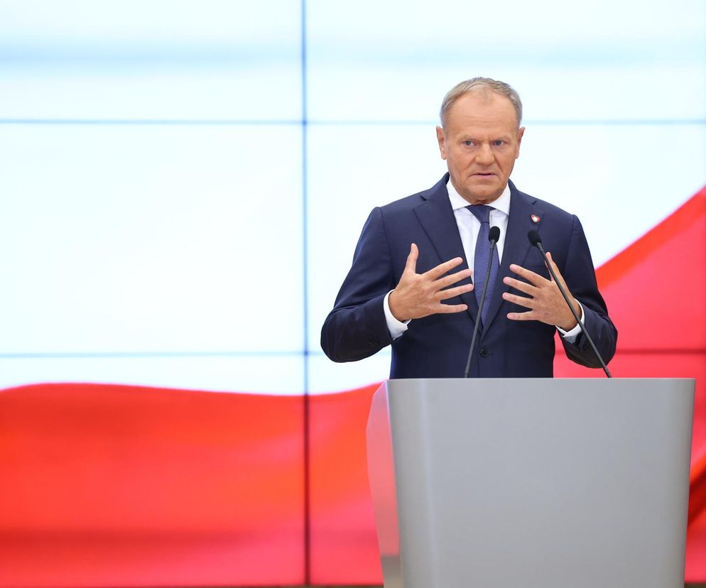 Konferencja Donalda Tuska poświęcona rekonstrukcji rządu